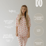 Cherry Orchard | Short Sleeve Women's Bamboo Pajamas | Milk & Baby