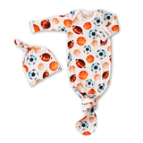 Star Player Baby Gown & Hat