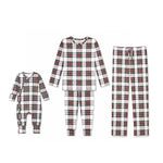 Christmas Plaid Family Matching Soft Bamboo Pajamas | Classic holiday charm meets cloud-soft comfort in these Christmas plaid family pajamas. Made from a breathable, hypoallergenic bamboo-spandex blend, they’re perfect for cozy nights and festive mornings