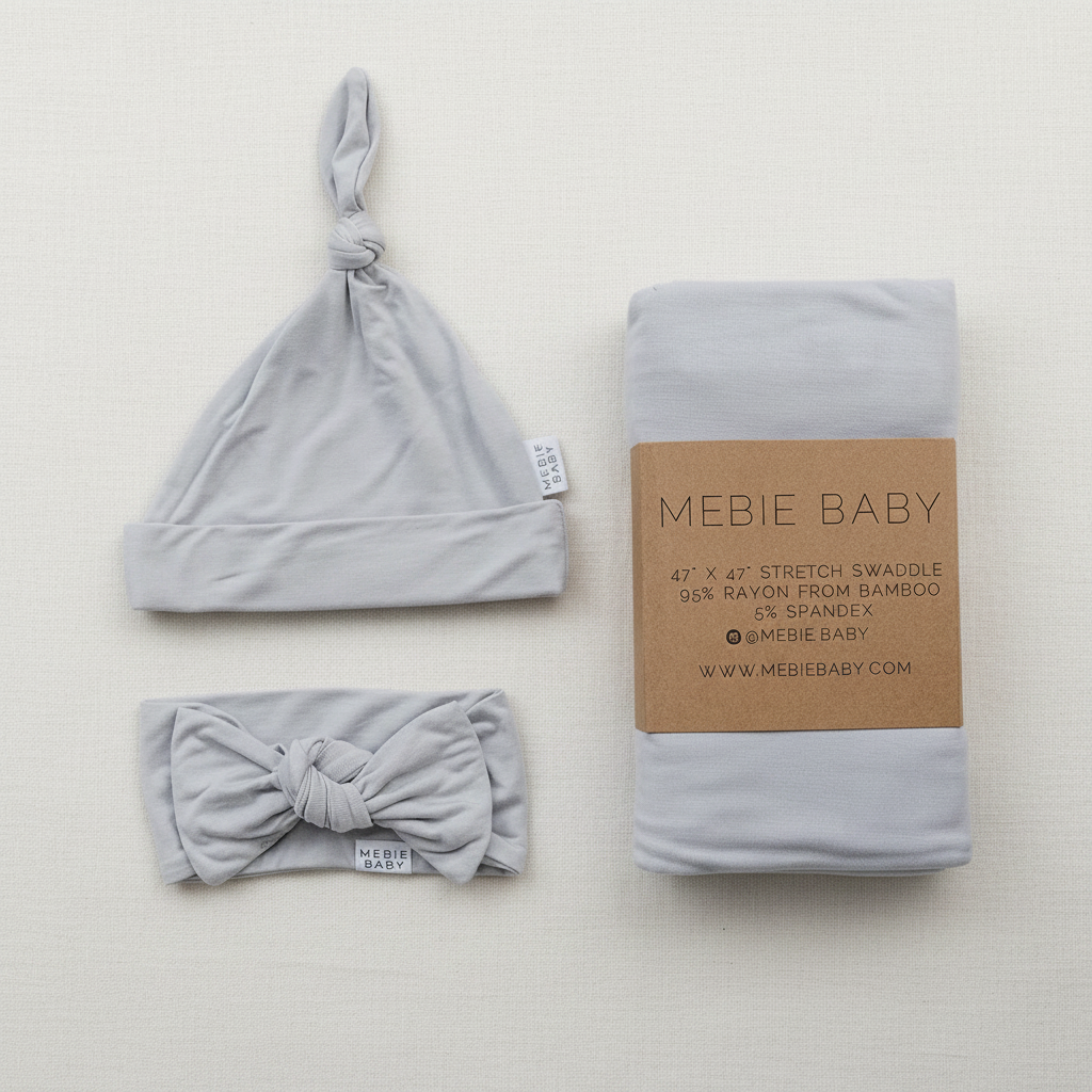 Stone Bamboo 3-Piece Set - Clean Flat Lay