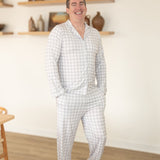 Sullivan's Gingham Unisex Adult Button Down Set