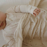 Lucy | Bamboo Zip Pajamas | Milk & Baby