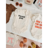 Sweet Pea Baby Onesie | Milk & Baby