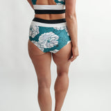 Moderate Coverage High Waist Bikini Bottoms