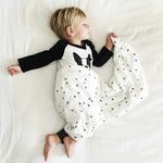 Stars | Organic Muslin Swaddle | Milk & Baby