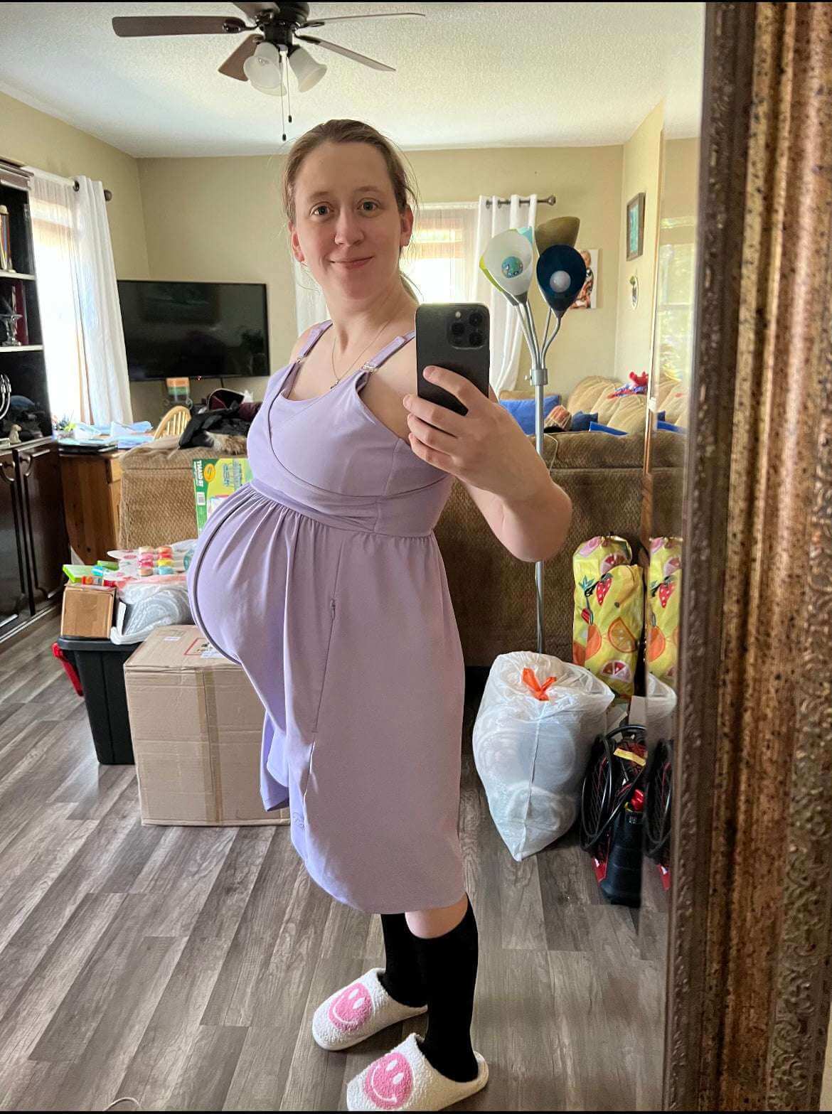 Journey Hands Free Pumping Lounge Dress | Milk & Baby