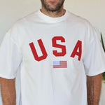 USA | Adult Cotton Tee | Milk & Baby