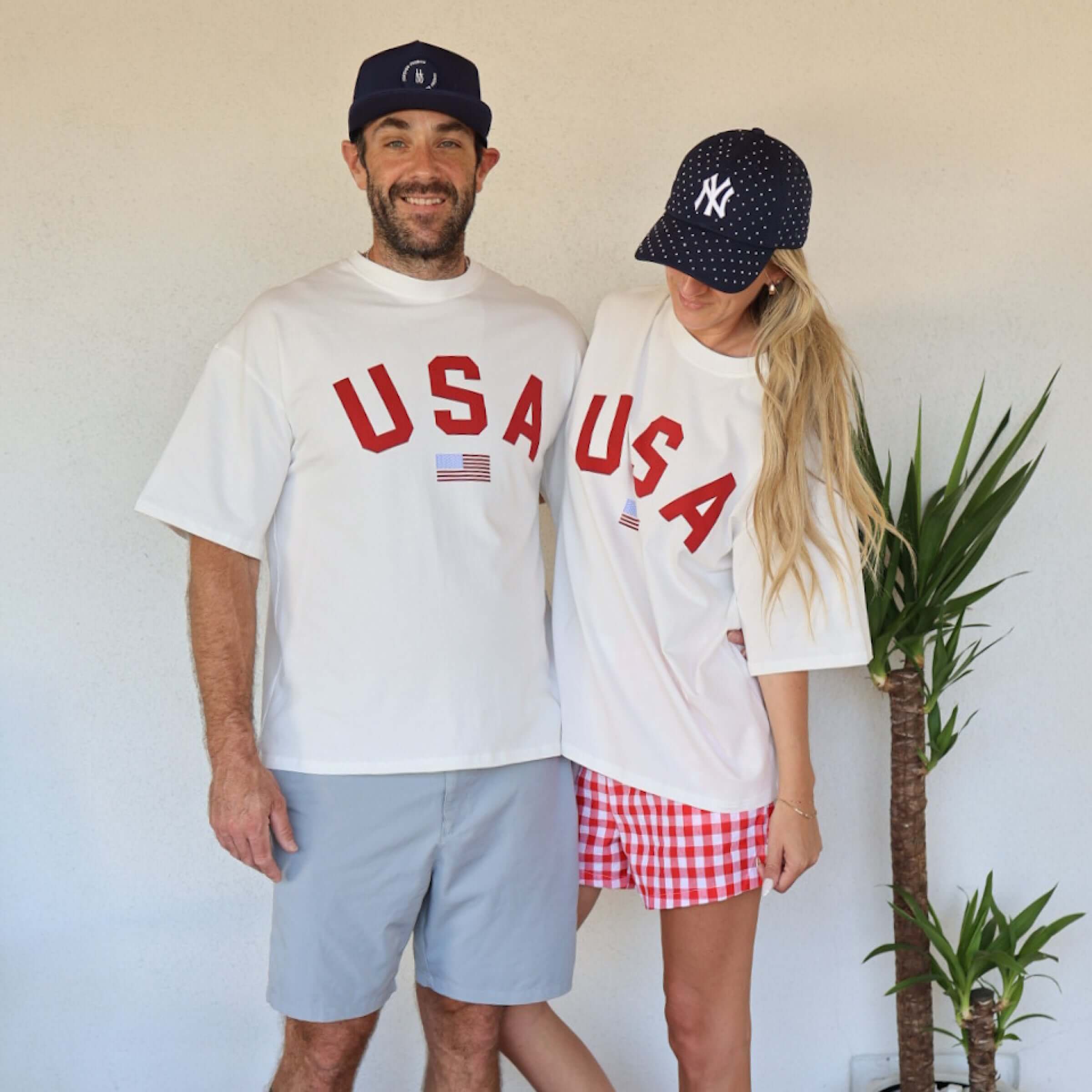 USA | Adult Cotton Tee | Milk & Baby