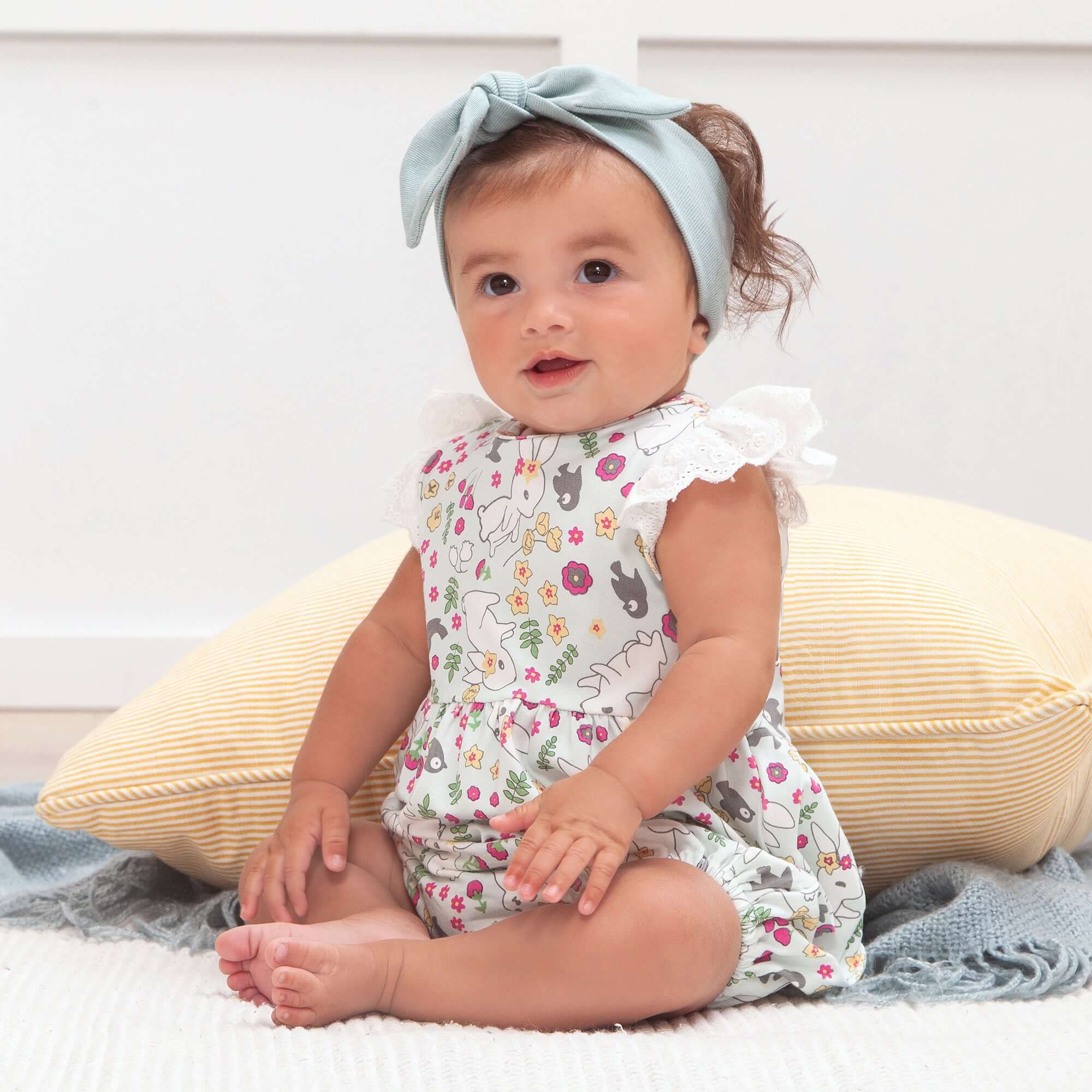 Cottontail Easter Bubble Bodysuit | Milk & Baby
