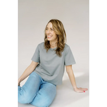The Mom Crop in Moon Mist | Milk & Baby