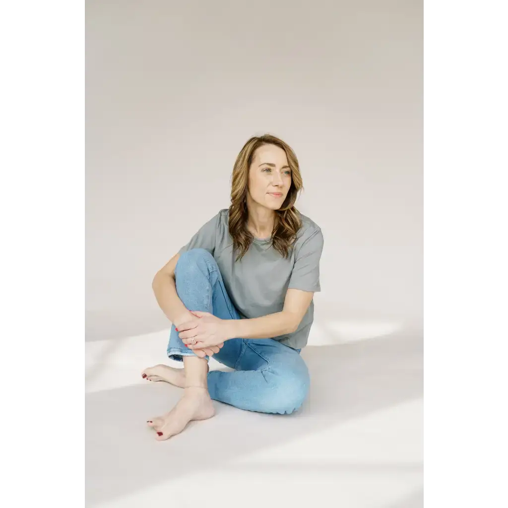 The Mom Crop in Moon Mist | Milk & Baby