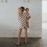 Forever French Baby Tigers Women's Bamboo Short Pajama Set | Milk & Baby