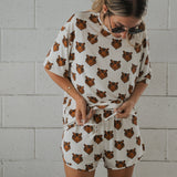 Tigers | Women's Bamboo Short Set