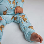 Tigers | Bamboo Zip Romper | Milk & Baby