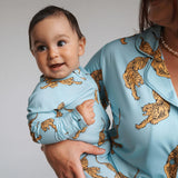 Tigers | Bamboo Zip Romper | Milk & Baby