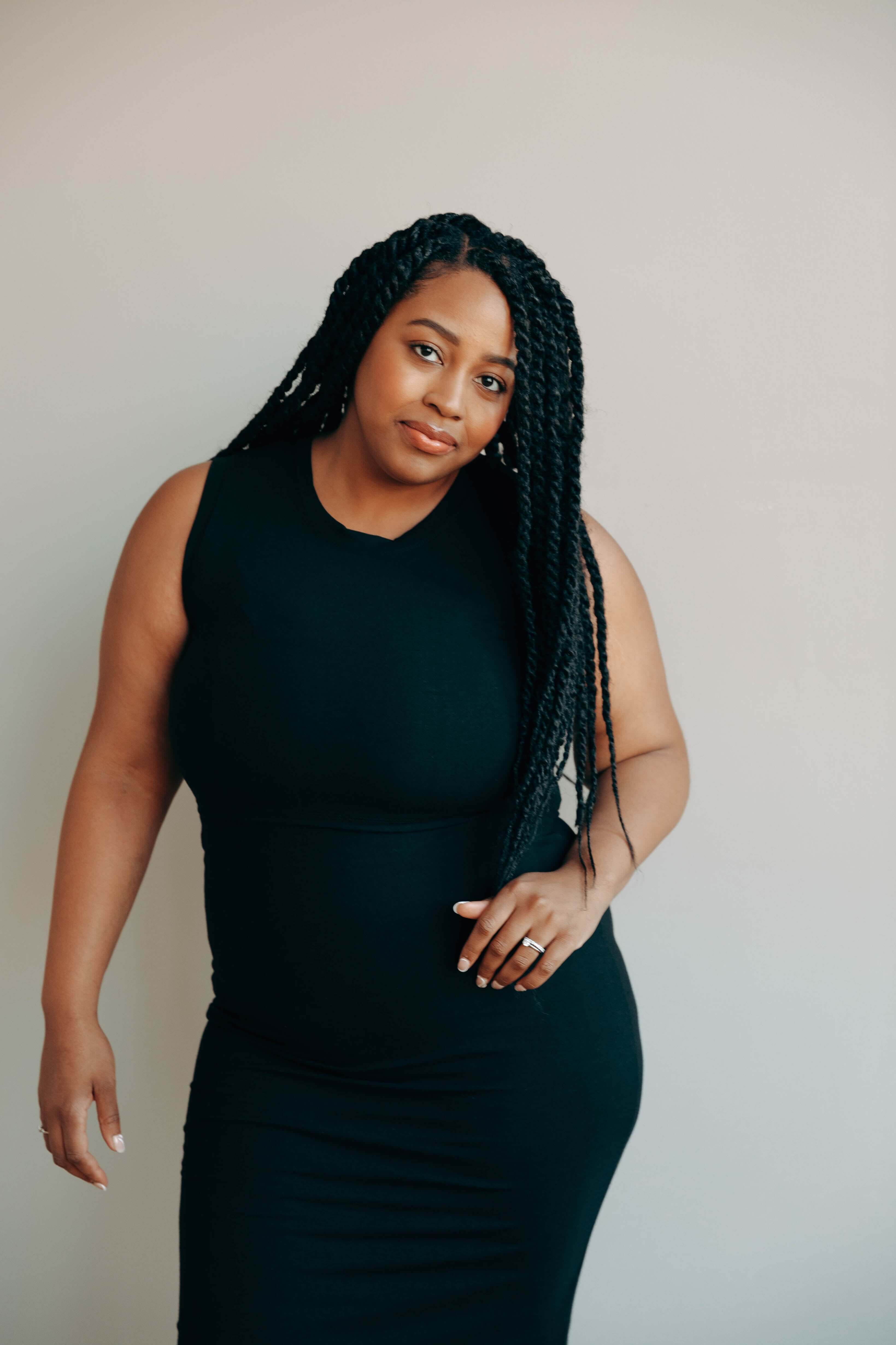 Little Breastfeeding Dress | Black | Milk & Baby