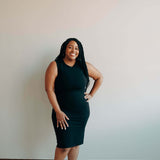 Little Breastfeeding Dress | Black | Milk & Baby