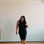 Little Breastfeeding Dress | Black | Milk & Baby