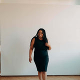 Little Breastfeeding Dress | Black | Milk & Baby