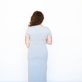 Everyday Breastfeeding Dress | Heather Gray