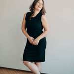 Little Breastfeeding Dress | Black | Milk & Baby