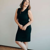 Little Breastfeeding Dress | Black | Milk & Baby