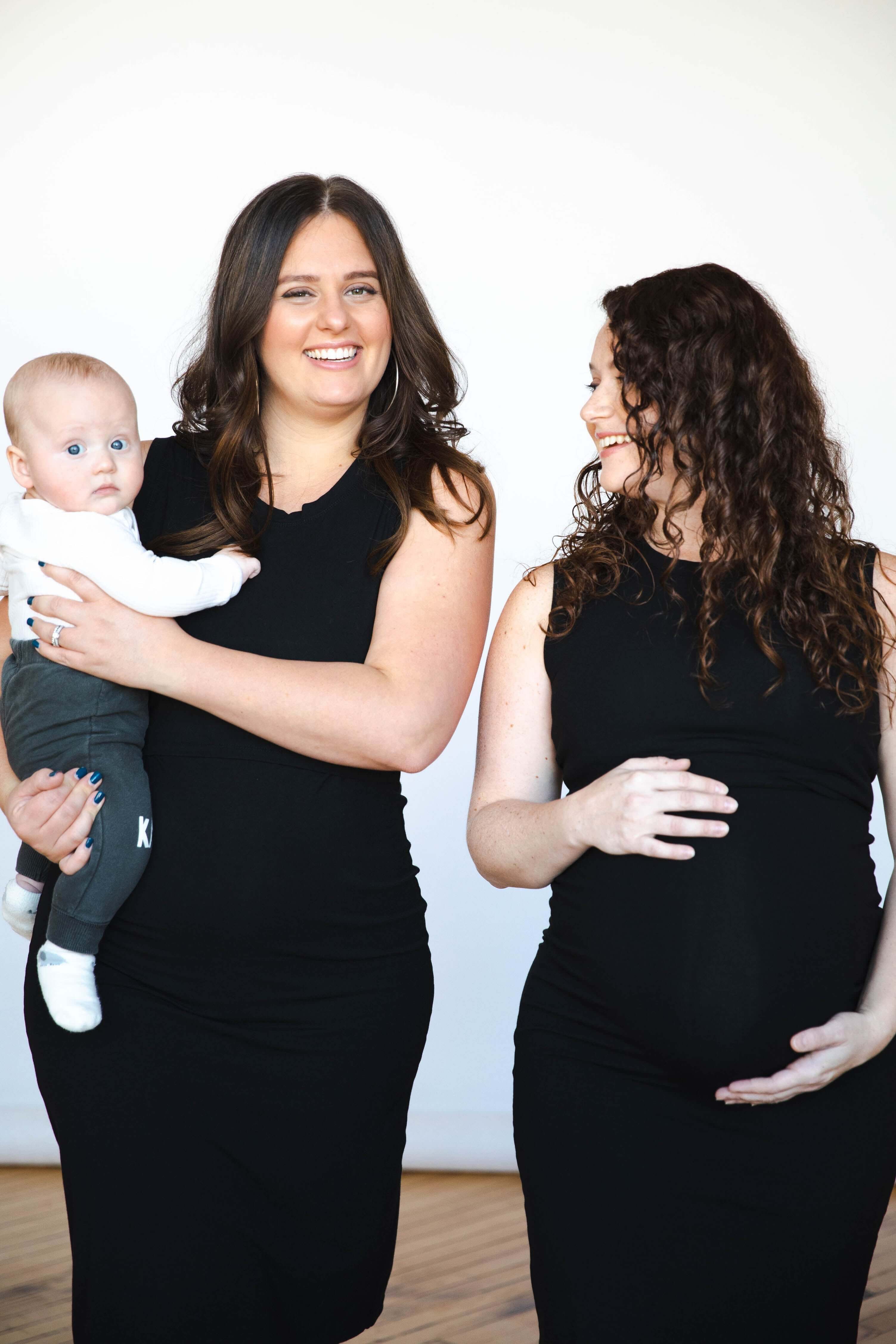 Little Breastfeeding Dress | Black | Milk & Baby