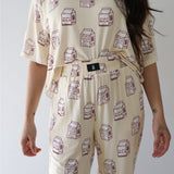 Milk | Women's Boxy Tee Lounge Set
