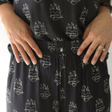 Flaming Hearts | Women's Boxy Tee Lounge Set