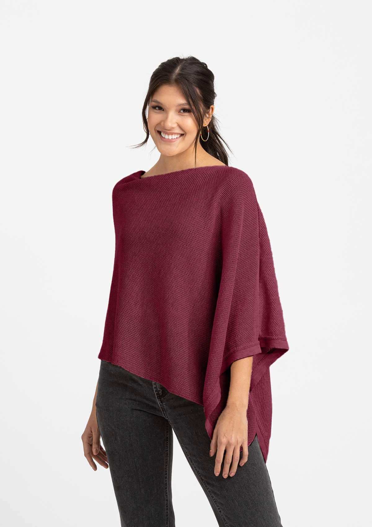 Burgundy Cocoon | Milk & Baby