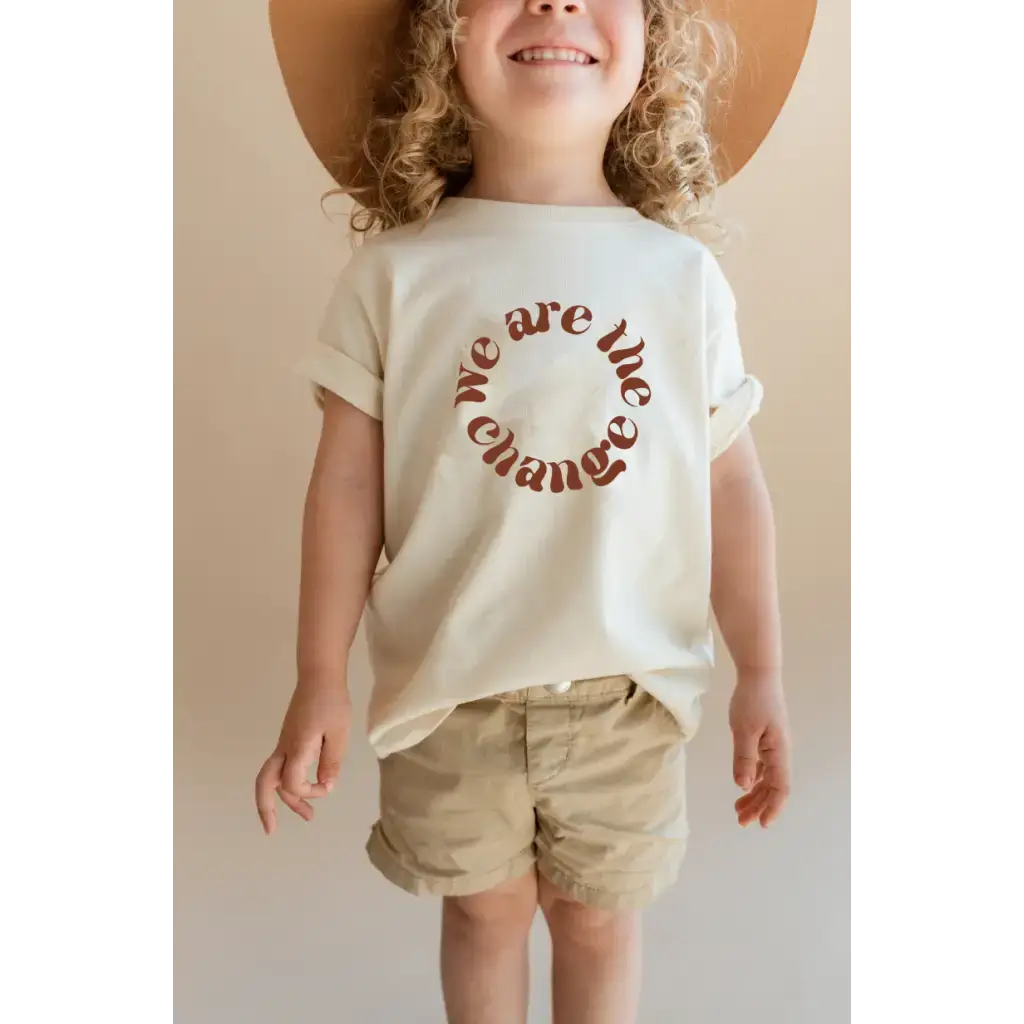 We are the Change Kids Graphic Tee | Milk & Baby