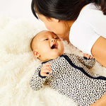 Cloverall Zipper Romper | Dots Milk & Baby