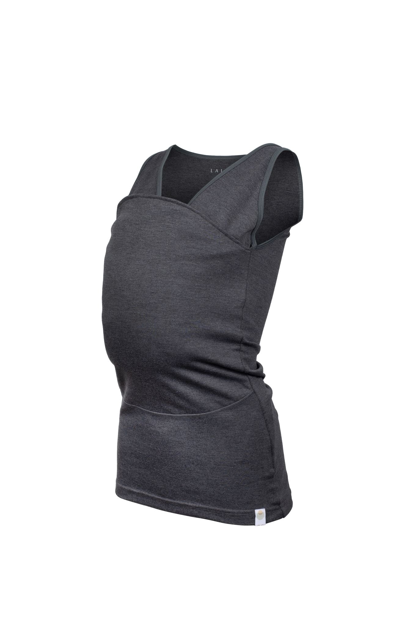 Lalabu Soothe Shirt | Gray | Milk & Baby