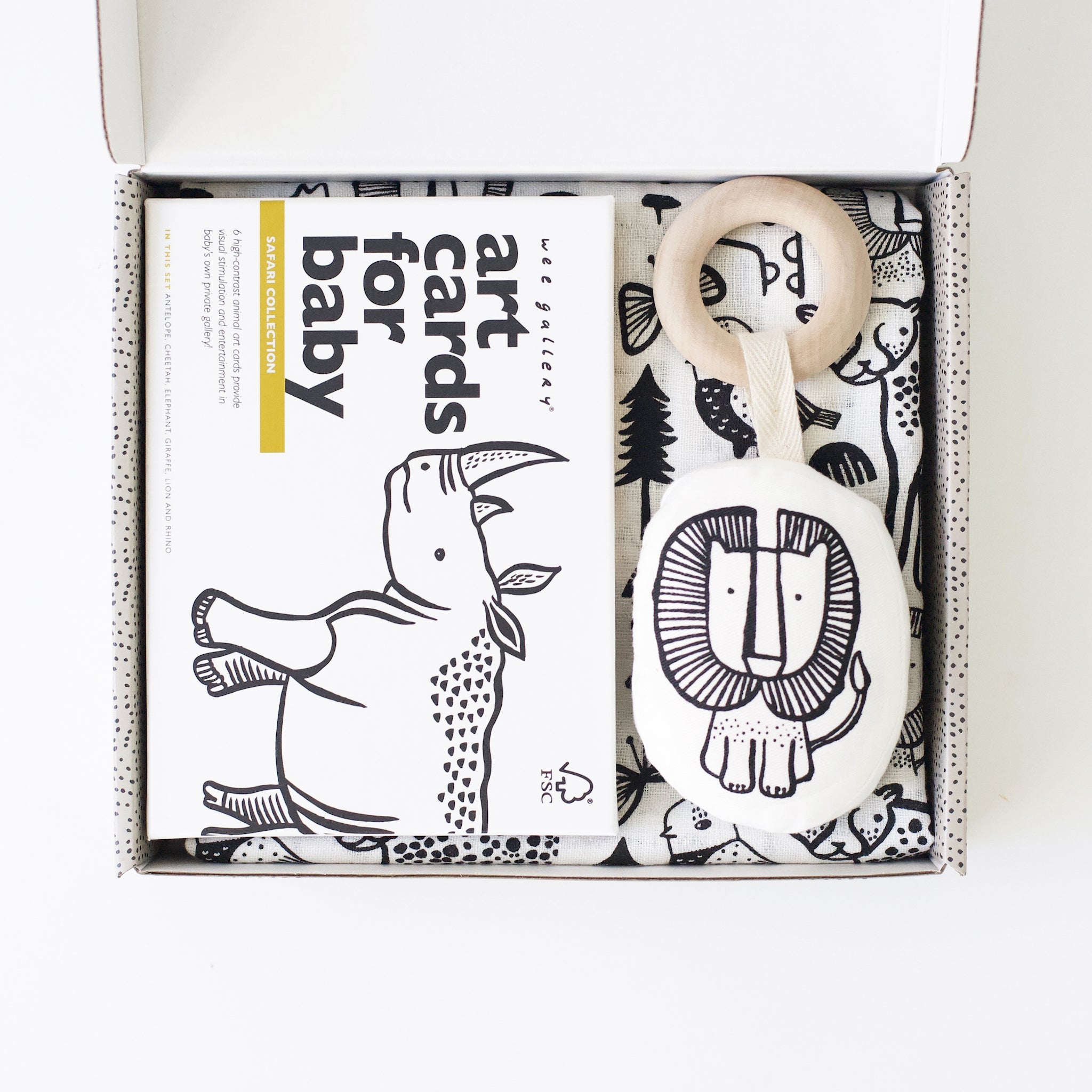 Newborn Baby Gift Set - Safari | Milk & Baby