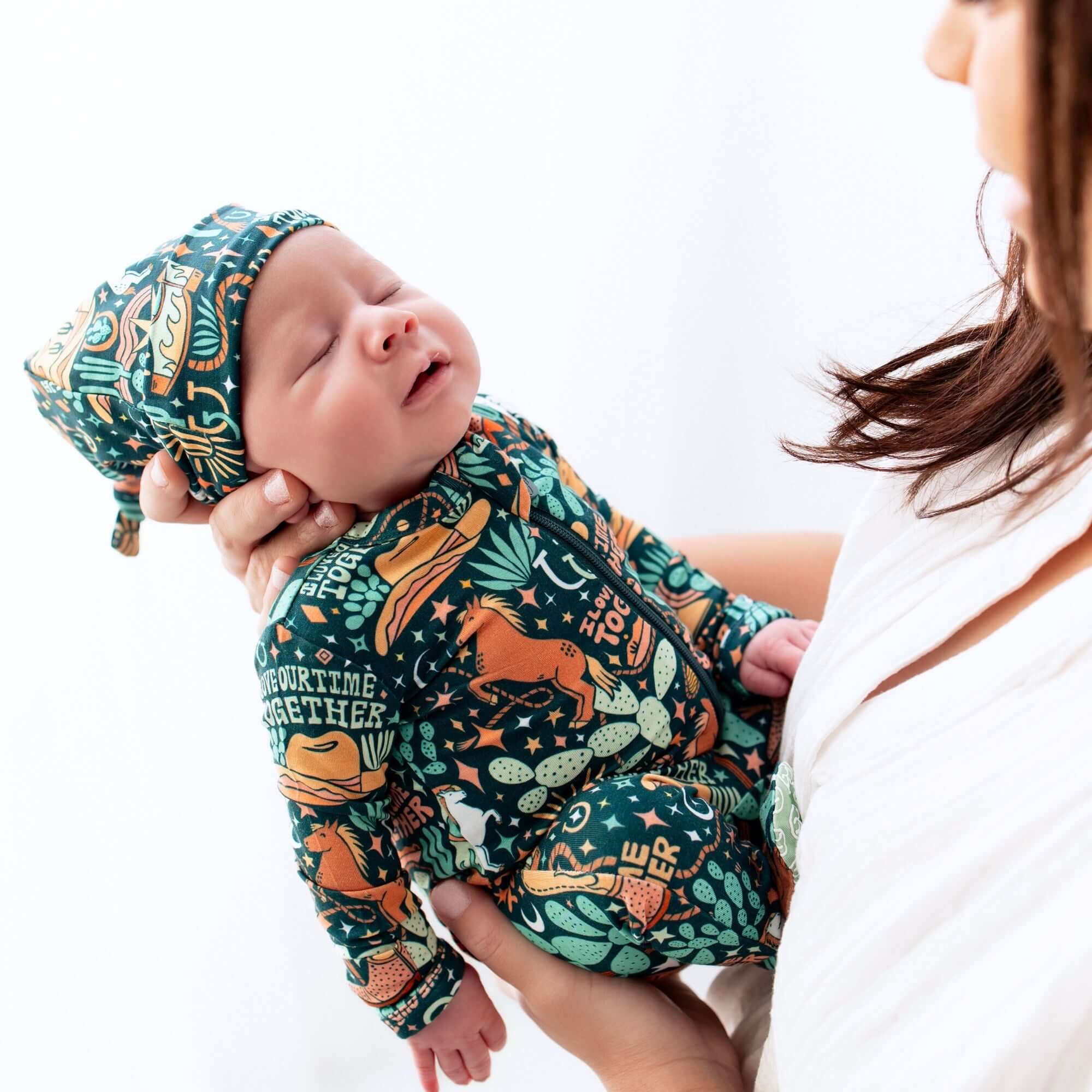 The SoftKnot Cap | Wild West | Milk & Baby