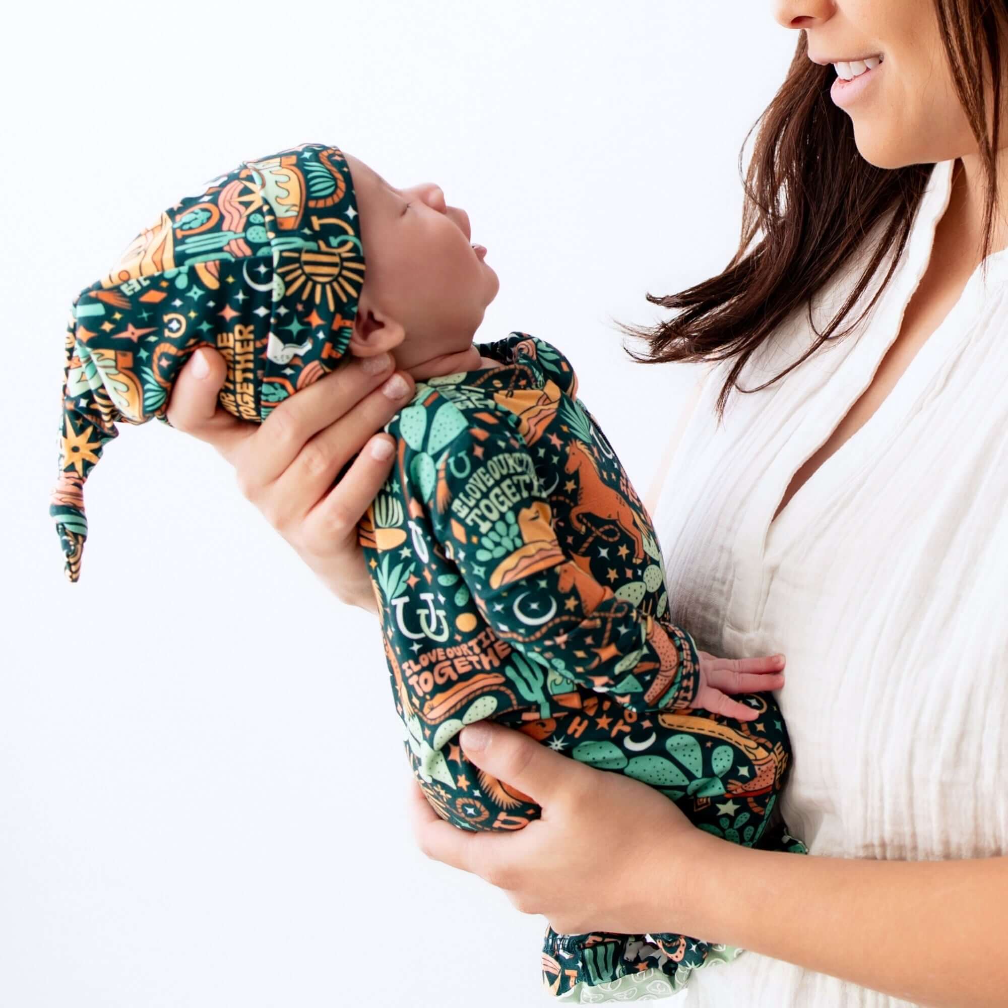 The SoftKnot Cap | Wild West | Milk & Baby