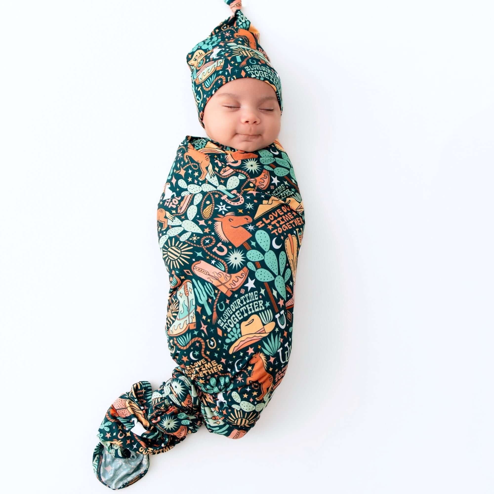 The SoftKnot Cap | Wild West | Milk & Baby