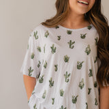 Cactus | Adult Women's Bamboo Short Set
