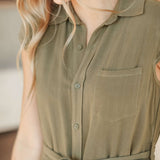 Willow Cap Sleeve Linen Maxi Dress