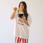 Ramen Tokyo Stripe | Women's Wide Leg Pants | Milk & Baby