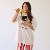 Ramen Tokyo Stripe | Women's Wide Leg Pants | Milk & Baby