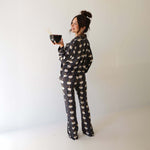 Ramen | Women's Bamboo Button Up Lounge Set | Milk & Baby
