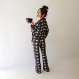 Ramen | Women's Bamboo Button Up Lounge Set | Milk & Baby