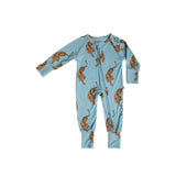 Tigers | Bamboo Zip Romper | Milk & Baby