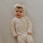 Lucy | Bamboo Zip Pajamas | Milk & Baby