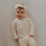 Lucy | Bamboo Zip Pajamas | Milk & Baby