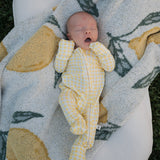 Citron | Bamboo Zip Pajamas
