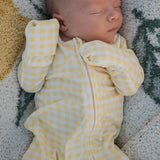 Citron | Bamboo Zip Pajamas