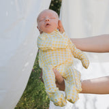 Citron | Bamboo Zip Pajamas